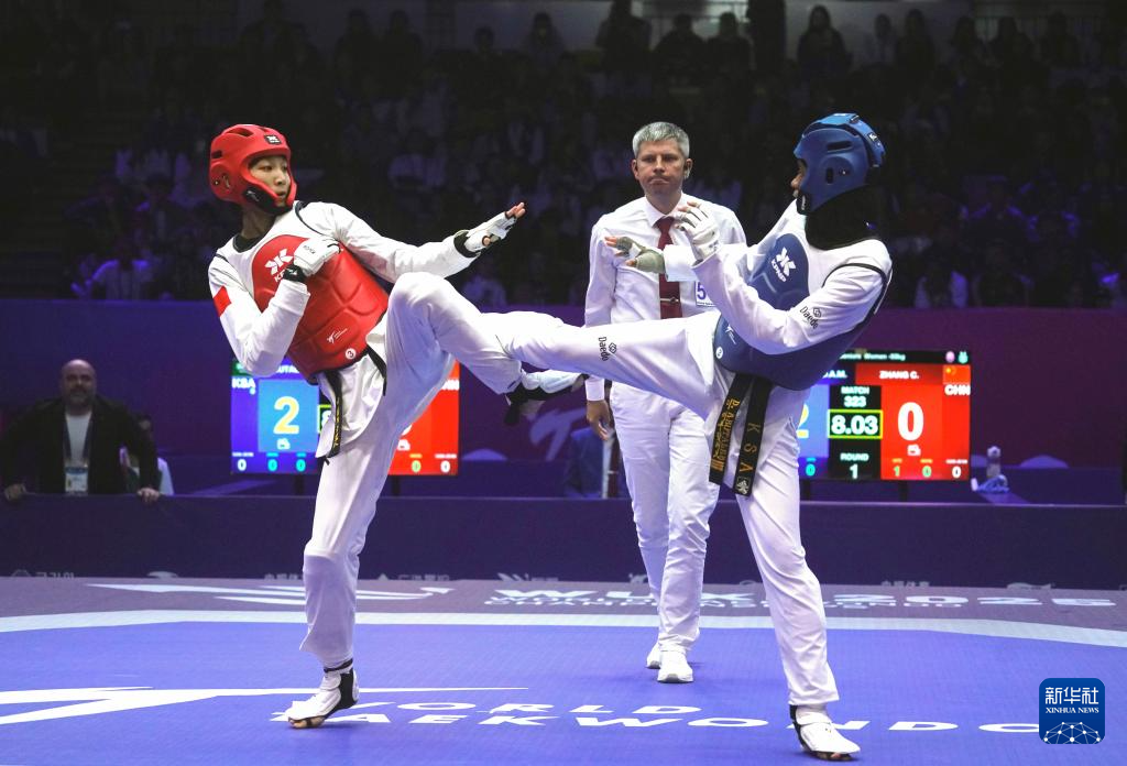 跆拳道——世锦赛：张楚玲夺得女子53公斤级季军