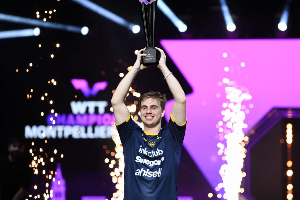 王艺迪夺得WTT蒙彼利埃冠军赛女单冠军