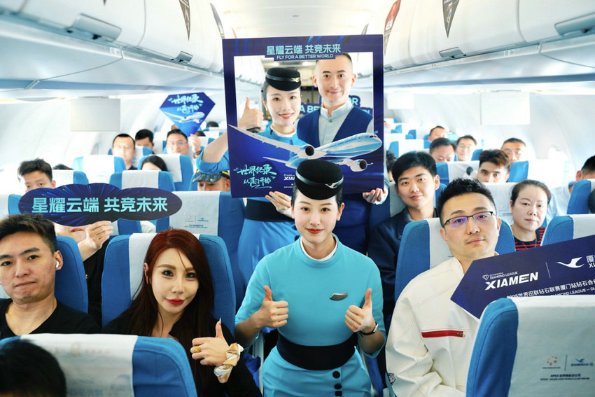 厦航再启钻石联赛之旅 见证中国选手张溟鲲摘冠时刻