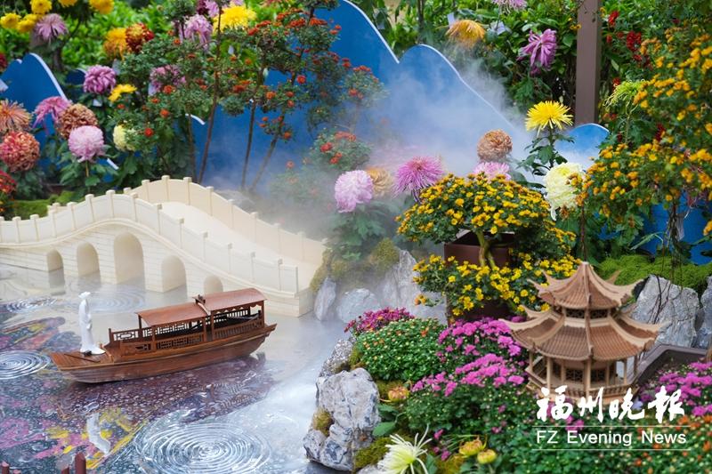 福州西湖菊展三大展点上新