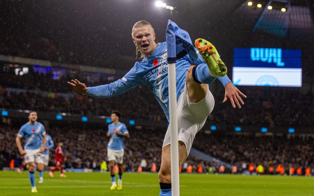 英超综合：曼城大胜利物浦 瓜帅喜迎执教千场里程碑