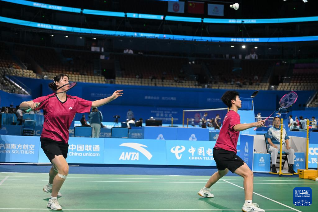 全运会丨羽毛球——18岁以下女子团体决7-8名：福建队胜辽宁队