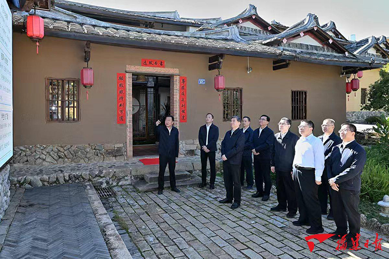 周祖翼在漳州宣讲党的二十届四中全会精神并调研