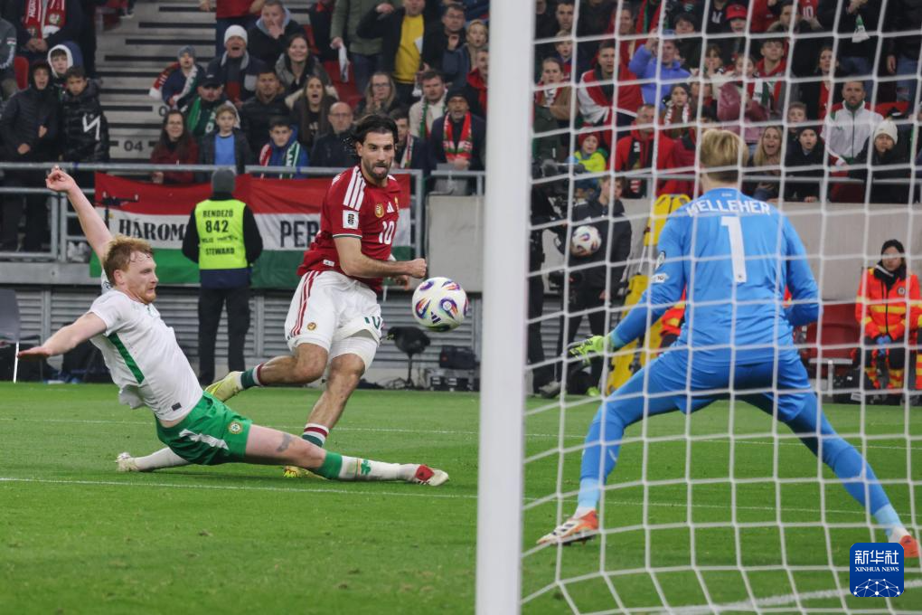 足球——世界杯预选赛：爱尔兰胜匈牙利