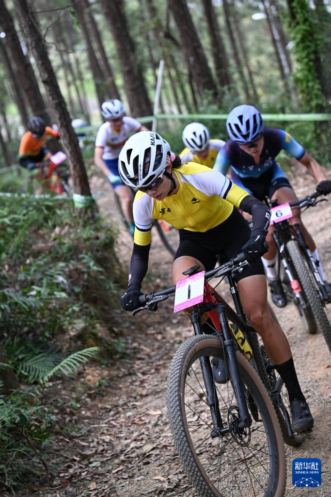 全运会｜山地自行车——女子越野赛决赛：江苏队魏钱钱夺冠