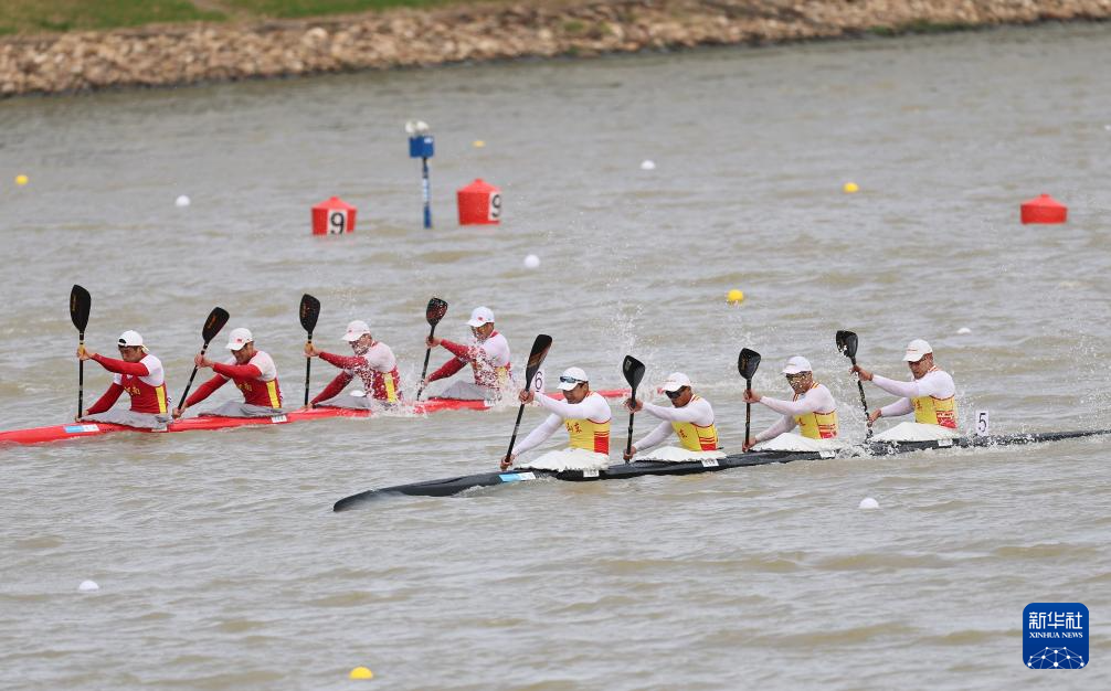 全运会丨皮划艇静水——男子500米四人皮艇决赛：山东队夺冠