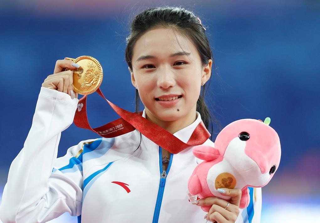 陈妤颉创近六届最快夺冠成绩 吴艳妮0.04秒劣势失金