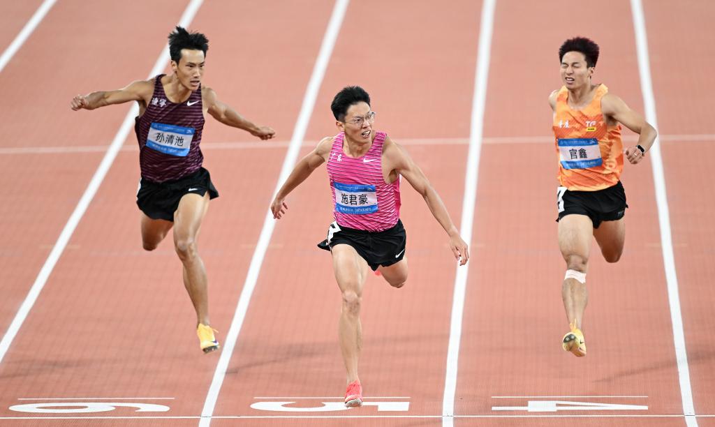 陈妤颉创近六届最快夺冠成绩 吴艳妮0.04秒劣势失金