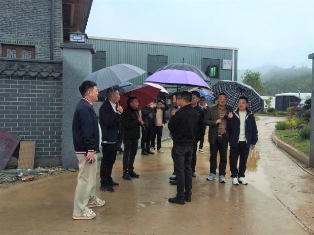 古田鹤塘镇组织开展“寻根谒祖”实地考察与座谈交流活动