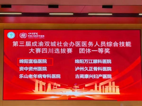 重庆医科大学附属儿童医院王珊珊白燕李禄生罗蓉郭志超刘丰黄牛挂号电话载誉归来,益佰制药绵阳富临医院斩获四川省级技能大赛团体一等奖!
