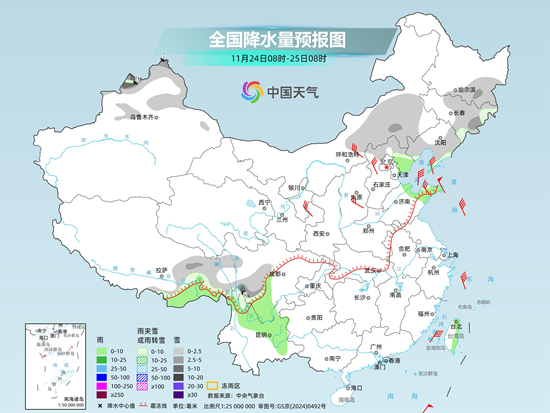 三股冷空气将接连影响我国 甘肃内蒙古等地迎降雪