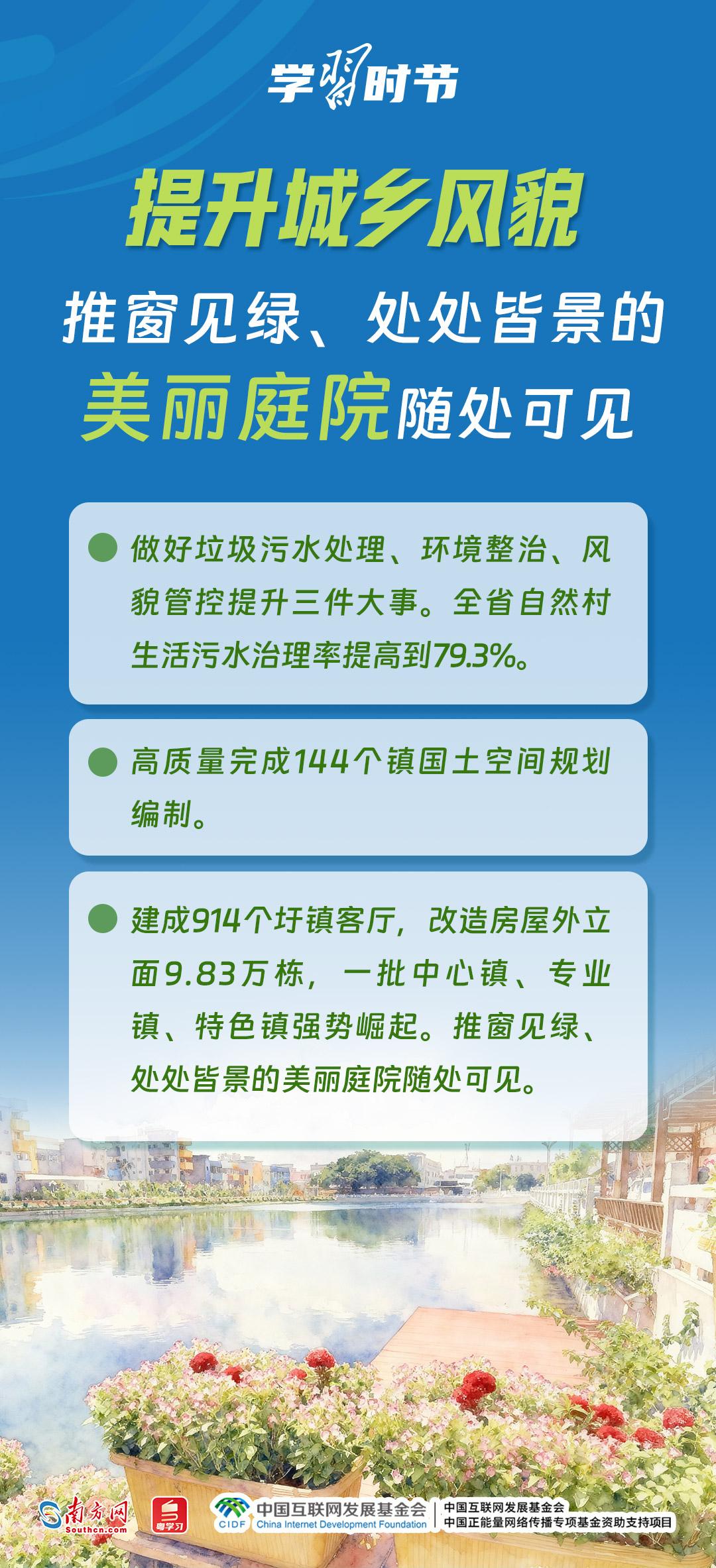 学习时节丨“百千万工程”让乡镇面貌有了新变化