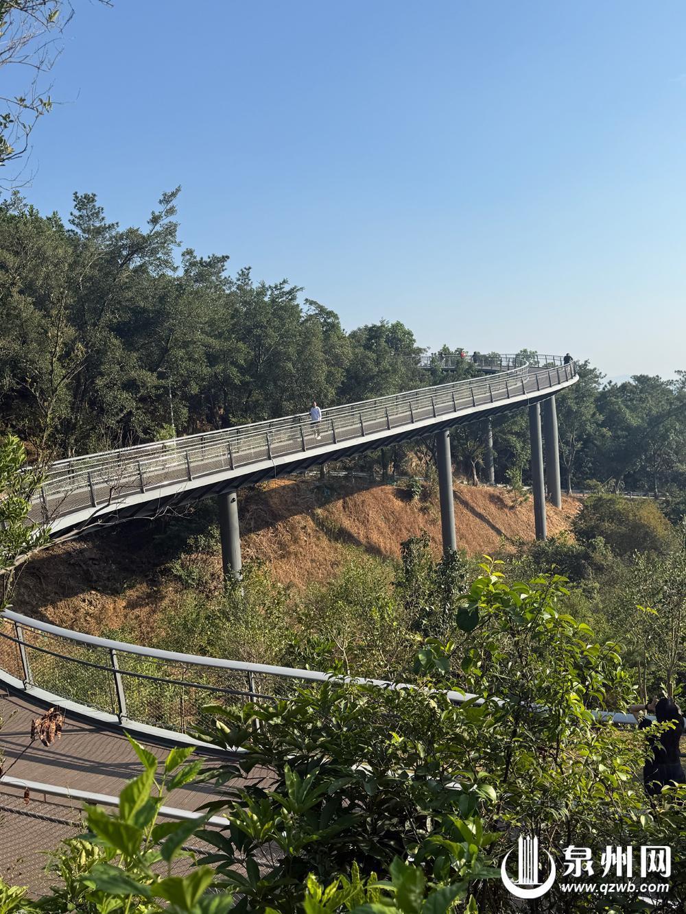 泉州紫帽山福道完工开放 市民健身休闲再添好去处