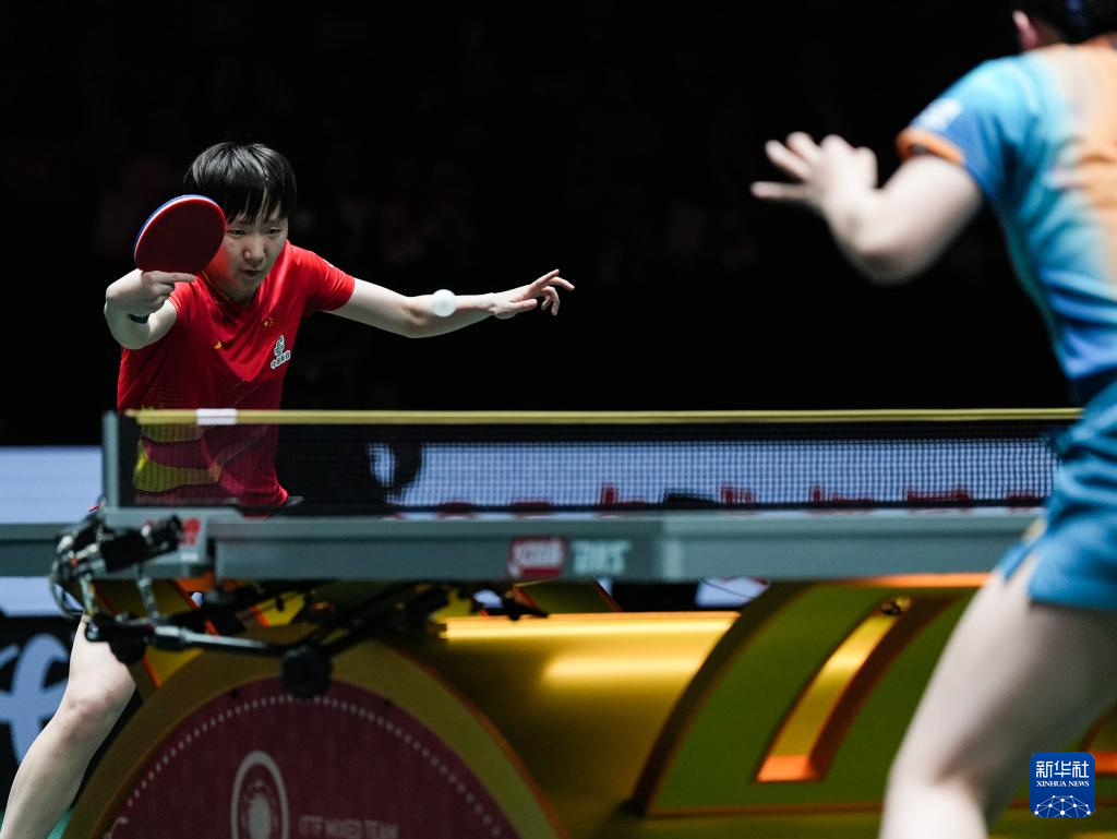 乒乓球——混合团体世界杯决赛：中国队夺冠