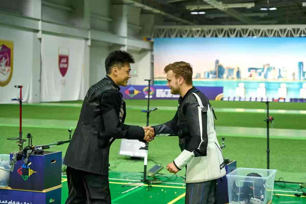 射击世界杯总决赛：奥运冠军李越宏卫冕总决赛