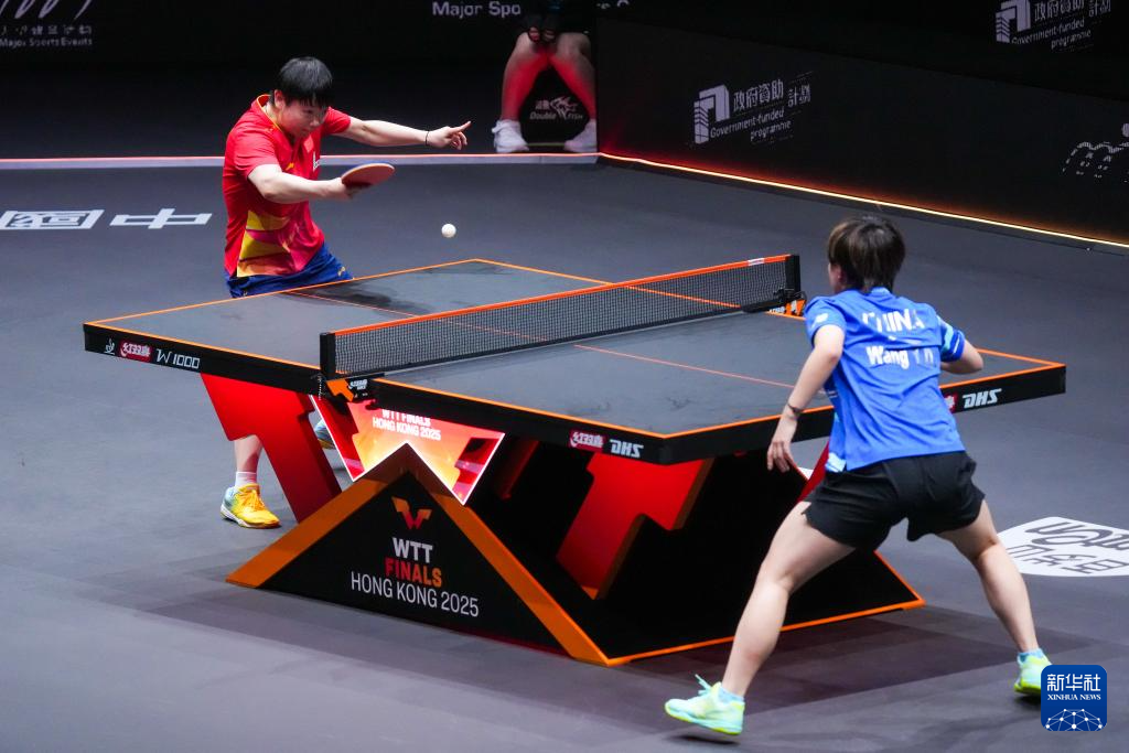 乒乓球——WTT香港总决赛：孙颖莎晋级女单八强