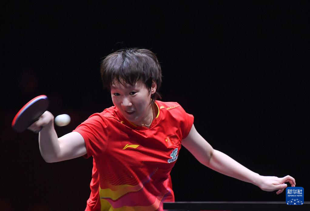乒乓球——WTT香港总决赛：王曼昱晋级女单八强