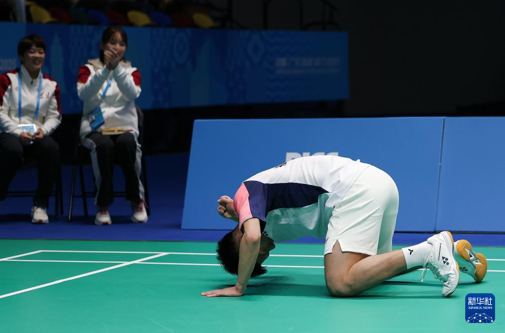 全国残特奥会｜羽毛球：福建队选手冯国忠获听障男子单打冠军