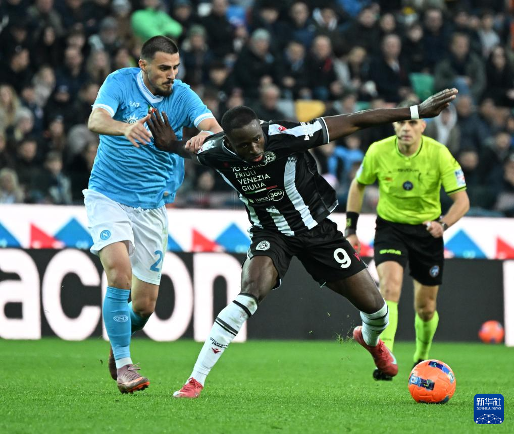 意甲：那不勒斯不敌乌迪内斯