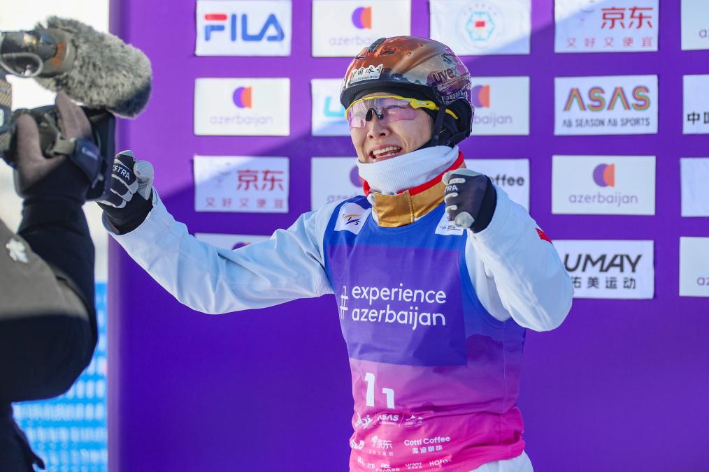 世界杯再夺冠！徐梦桃盼“更进一步”