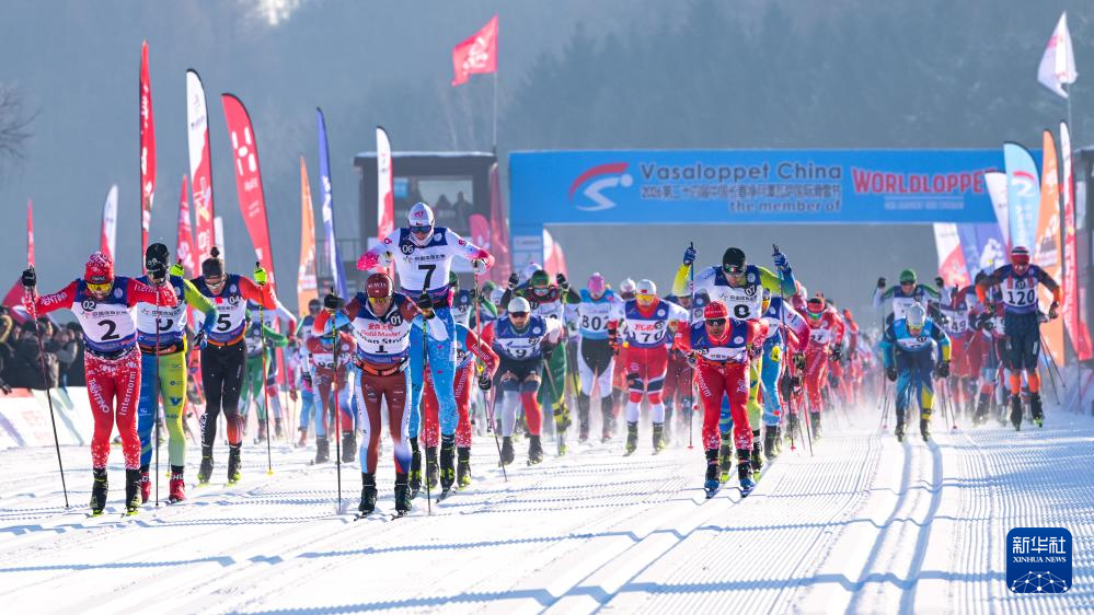 第24届中国长春净月潭瓦萨国际滑雪节启幕