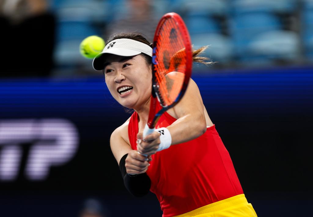 网球联合杯：中国队不敌加拿大队 小组赛一胜一负