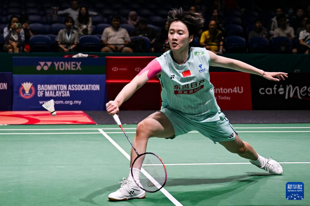 羽毛球——马来西亚公开赛：陈雨菲晋级女单次轮