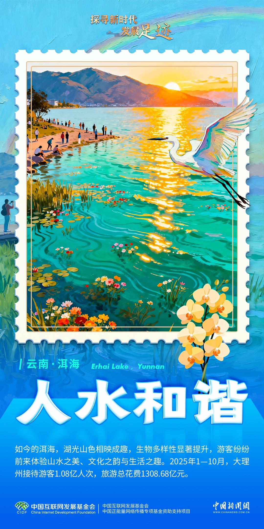 碧水映苍山，洱海走出人水和谐之路