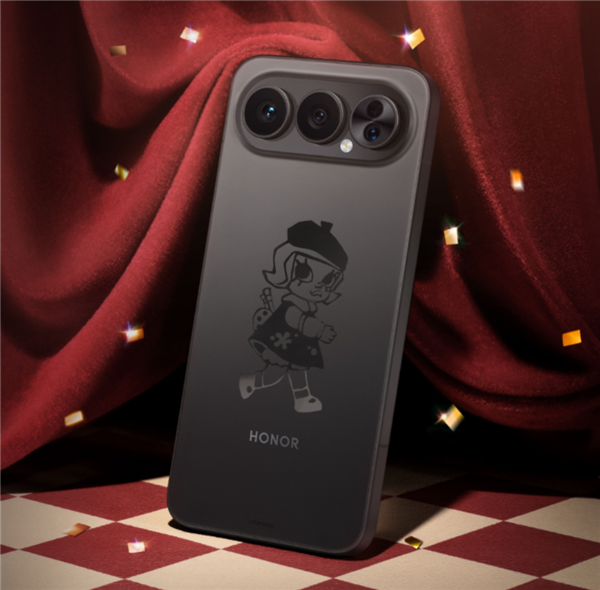 荣耀500 Pro MOLLY 20周年限定版上架预约：行业首款潮玩手机 联名天花板