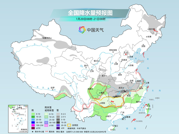 寒潮持续！中东部多地降温剧烈 河南湖北安徽等地暴雪来袭