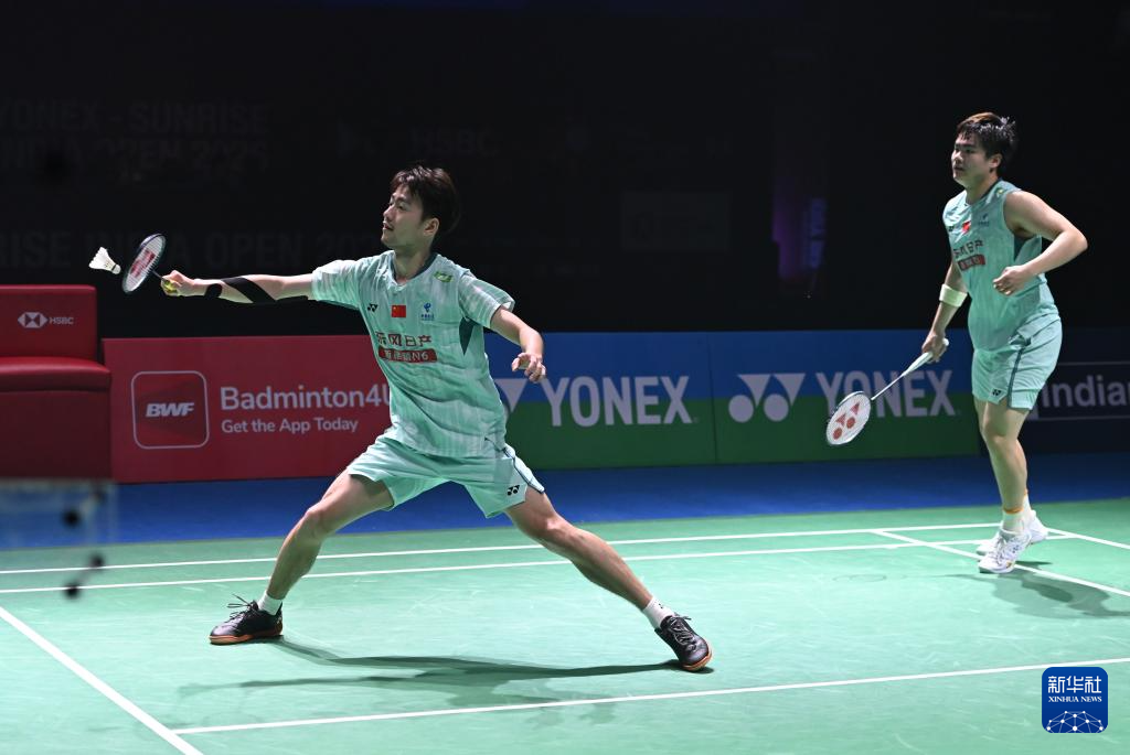 羽毛球——印度公开赛：梁伟铿/王昶夺得男双冠军