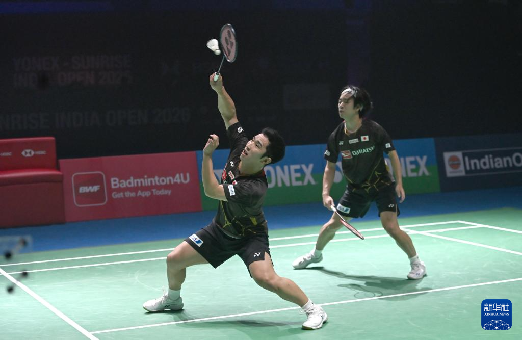 羽毛球——印度公开赛：梁伟铿/王昶夺得男双冠军