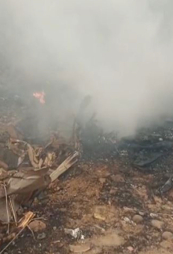 印度马哈拉施特拉邦坠毁飞机上人员全部遇难