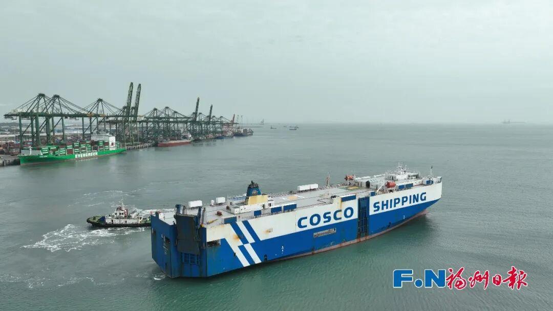 创纪录！新年首月破万！福州港江阴港区汽车出口强势开局