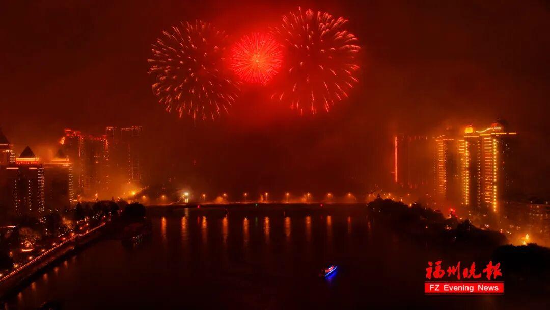 确定了！大年初一，福州上演烟花无人机秀！