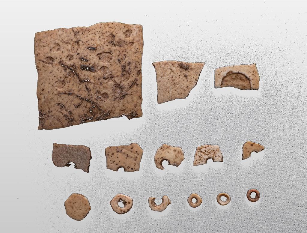 裴李岗遗址发现约2.6万年前鸵鸟蛋壳加工场