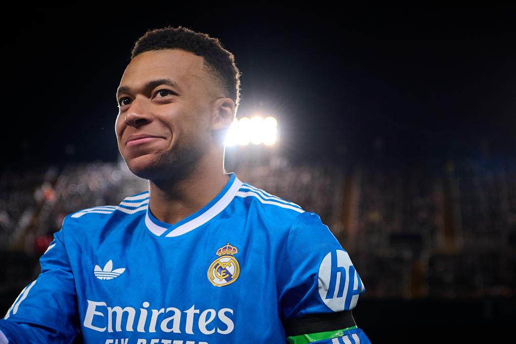 西甲综合：姆巴佩建功 皇马客胜巴伦西亚