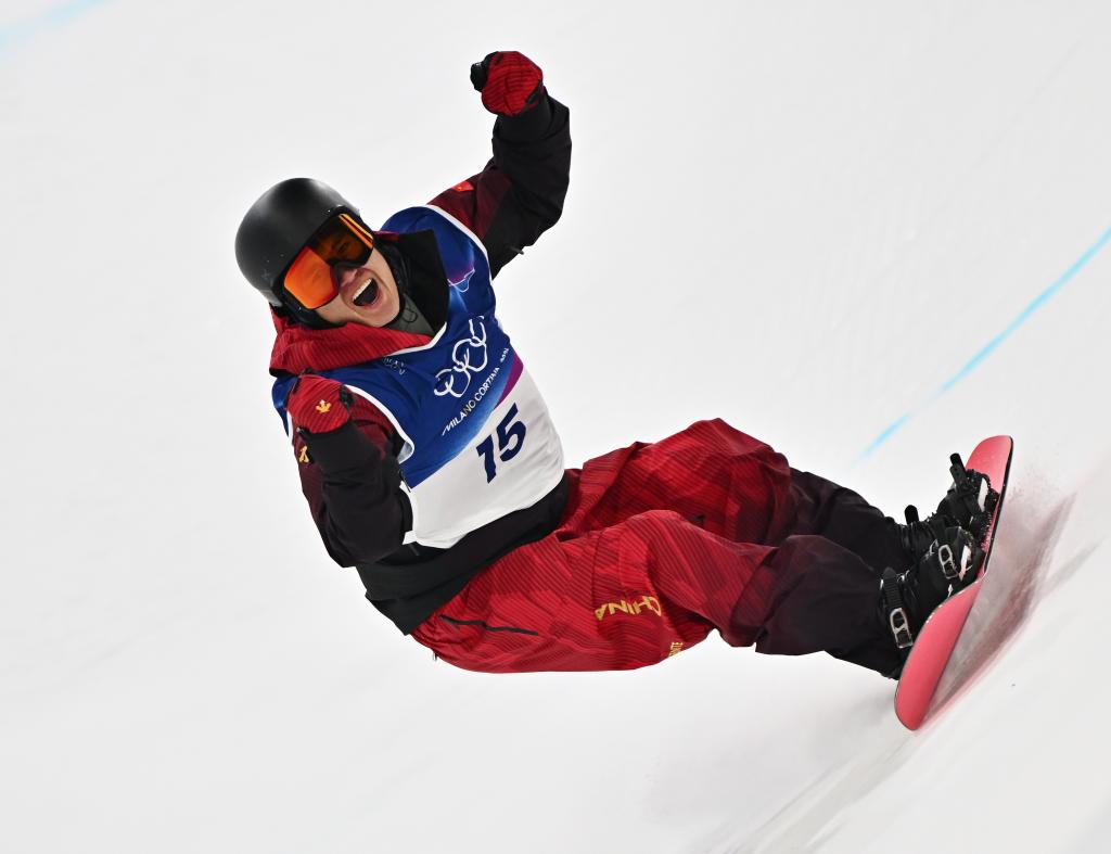 冬奥会丨单板男子U池：日本选手摘金 王梓阳列第九