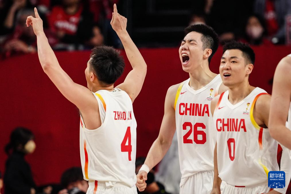 篮球世界杯预选赛：中国队胜日本队