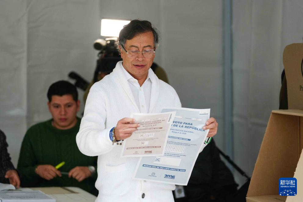 哥伦比亚国会选举初步结果显示无政党获过半席位