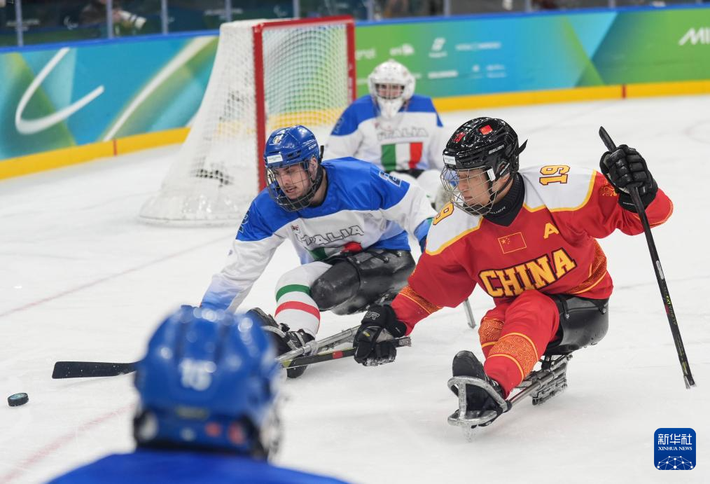 冬残奥会——残奥冰球：中国胜意大利