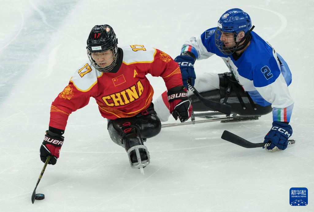 冬残奥会——残奥冰球：中国胜意大利