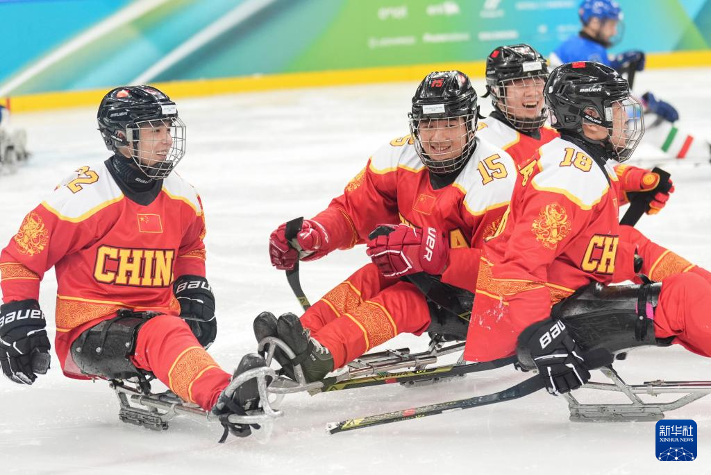 冬残奥会——残奥冰球：中国胜意大利
