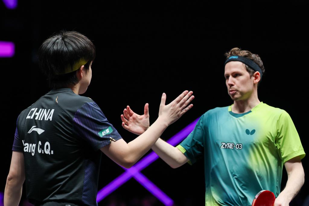 WTT重庆冠军赛:王楚钦等国乒四将晋级16强