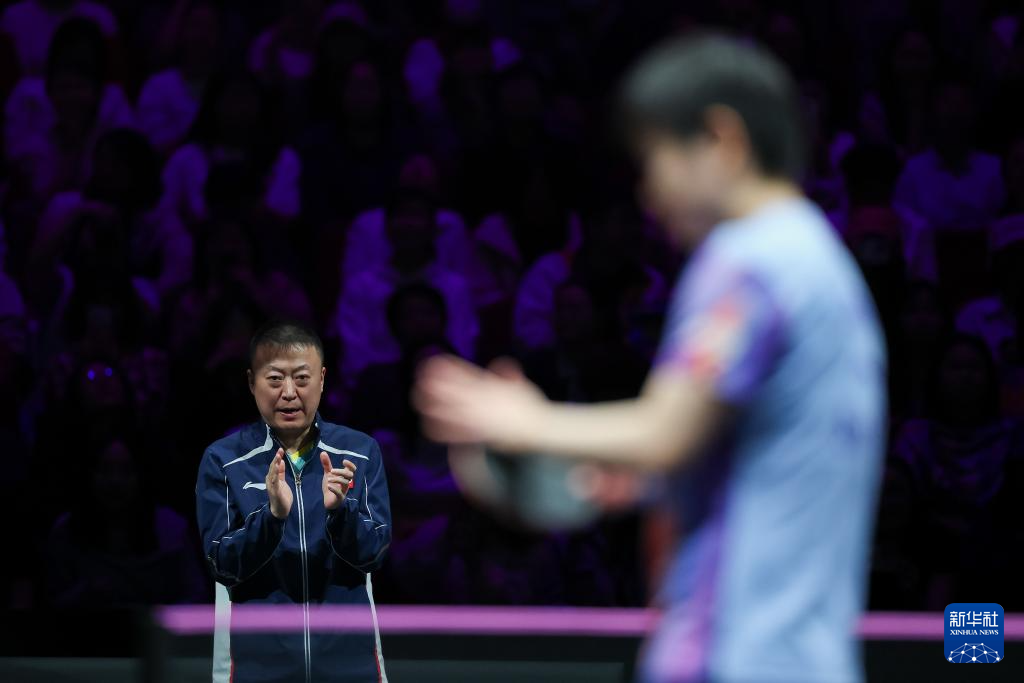 乒乓球——WTT重庆冠军赛:孙颖莎晋级女单八强