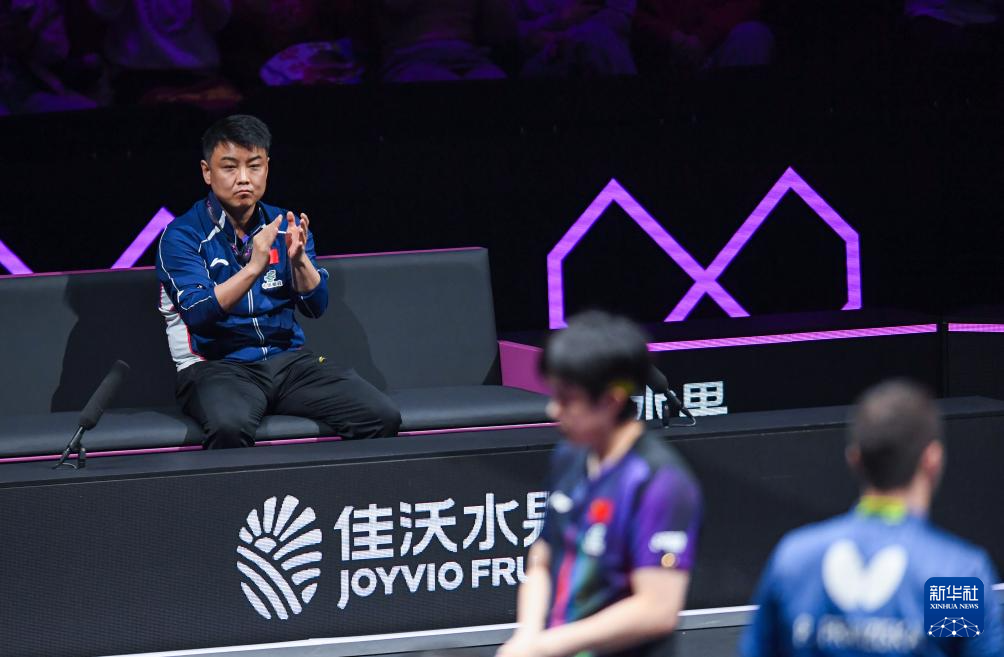 乒乓球——WTT重庆冠军赛：王楚钦晋级八强