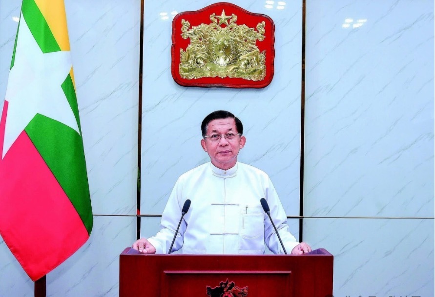 敏昂莱高票当选缅甸新任总统