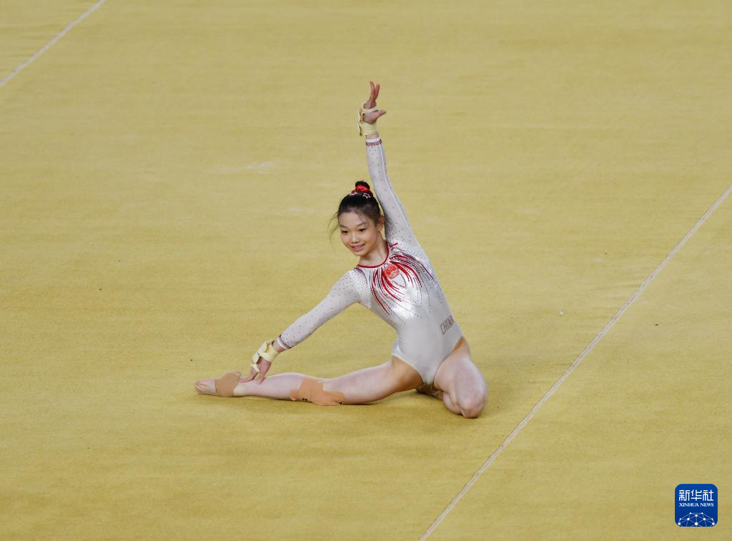 体操世界杯开罗站｜柯沁沁获女子自由操冠军