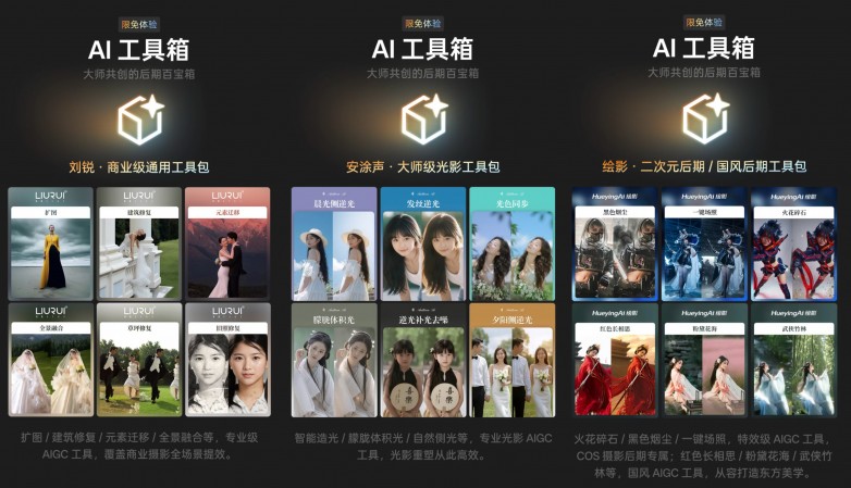 像素蛋糕“AI工具箱”：将大师创意转化为创作者生产力