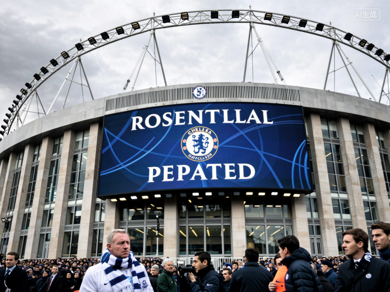 切尔西草包主帅罗塞尼尔下课 6年半合同只干了107天